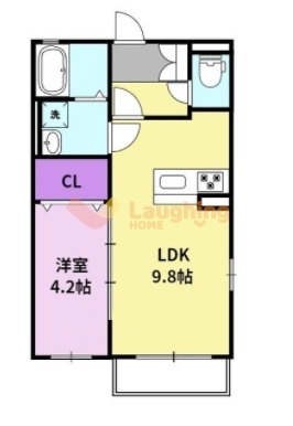 メゾンシュクレの間取り