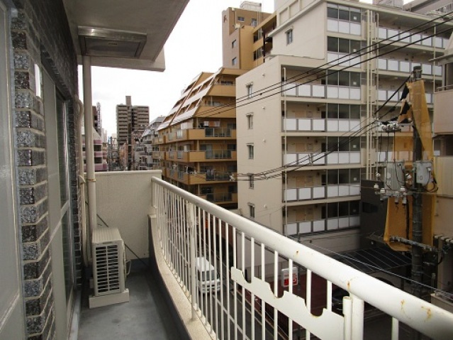 第2山長ビルのバルコニー|バルコニー付きです
