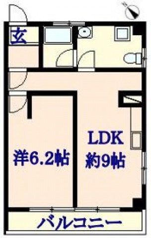 第2山長ビルの間取り