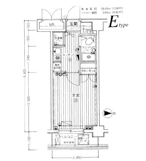 【間取り】 | ガーラ駒沢大学