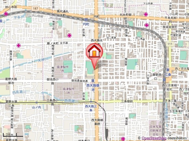 アンビシャスおいけの地図