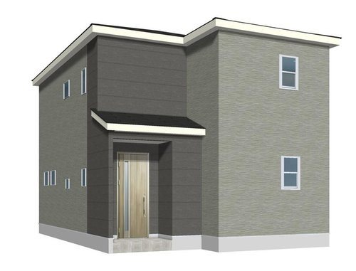 リーブルガーデン　岡山市北区白石【仲介手数料無料】の外観パース