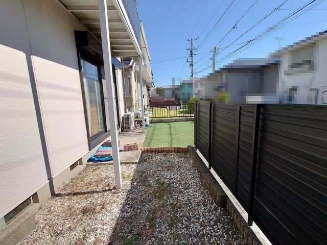 小牧市光ヶ丘1丁目　中古戸建の庭|簡単な家庭菜園も楽しめるお庭です