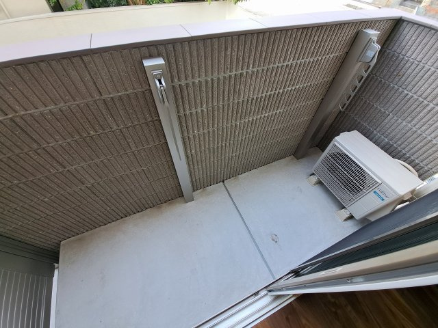 シーシェル浜甲子園のバルコニー