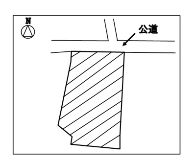 【区画図】 | 岡谷市長地小萩1丁目 売地⑫ | 区画図