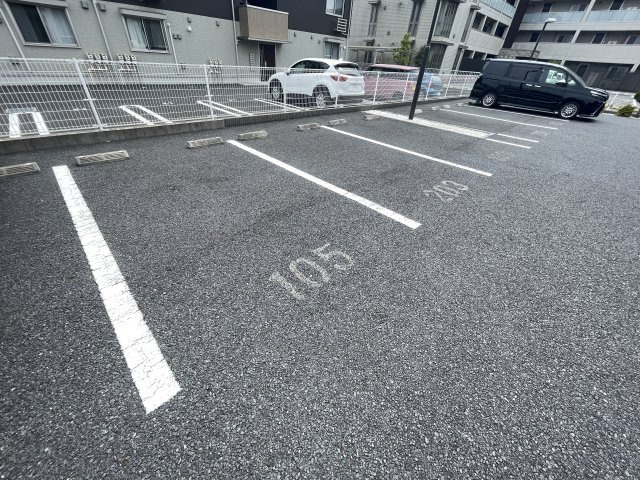 モンテソレイユの駐車場
