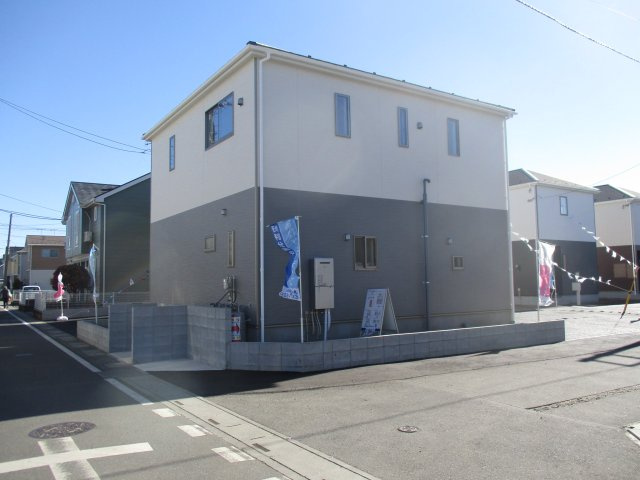 深谷市西島第１　の外観|４号棟現地外観（2024年01月26日）撮影