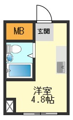 クロノス北小岩の間取り