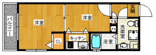 【間取り】 | コンフォートベネフィス別府１ | 現況優先。