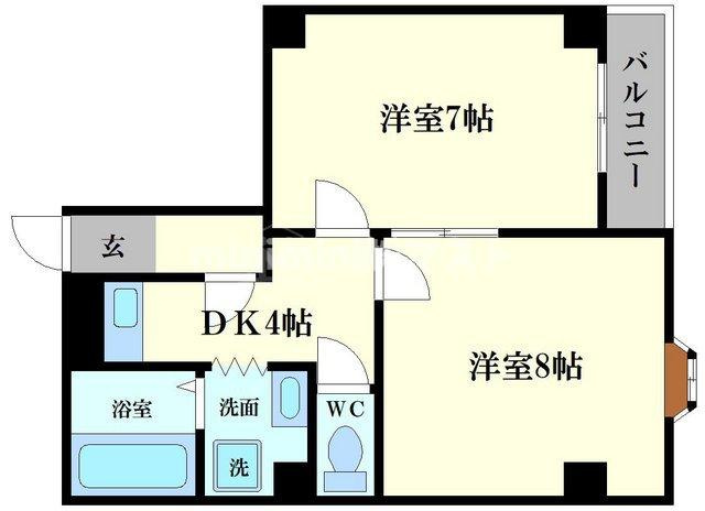 ラパンジール大国5の間取り