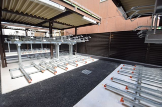 【駐輪場】 | プレサンスレジェンド大阪新町タワー