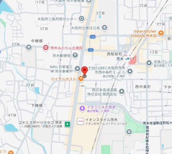 レジデンスＫuの地図