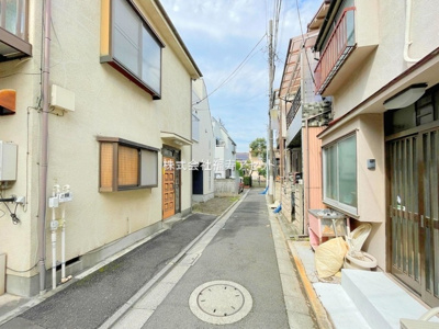【前面道路含む現地写真】 | 葛飾区堀切２丁目　新築戸建て