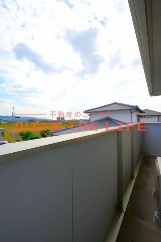 D-room杉町【キャッシュバック対象】のバルコニー|開放的で明るい空間を演出してくれるバルコニーです