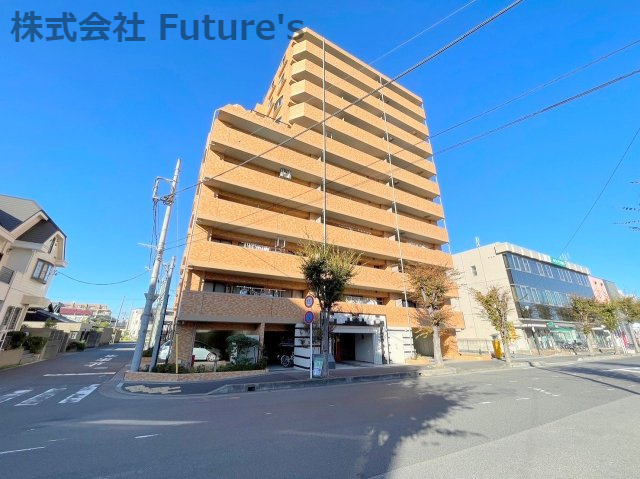 グリーンミユキ吉川駅前の外観|ペット可オートロック付きマンション