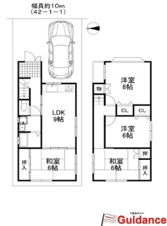 【間取り】 | 奈良市藤原町中古戸建