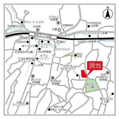 【地図】 | グランカーサ川崎生田