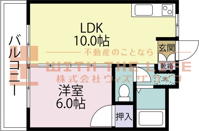 権藤ビル【キャッシュバック対象物件】の間取り