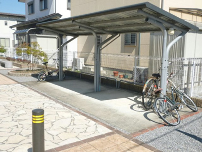 【設備】 | レインボー宝積 | 駐輪場