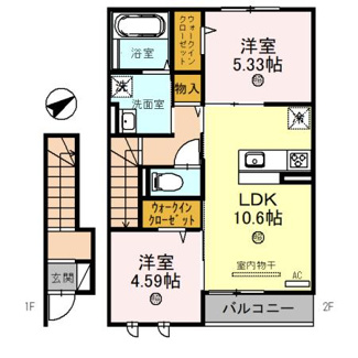 【間取り】 | グレイスコーポⅤ