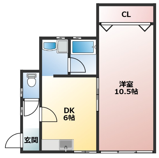 【間取り】 | 第2マーブルハイツ