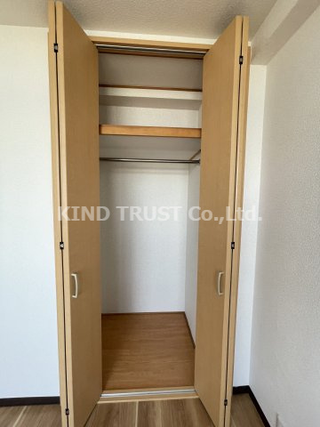 中津リバーサイドコーポB棟の収納|たっぷりとした収納スペースです