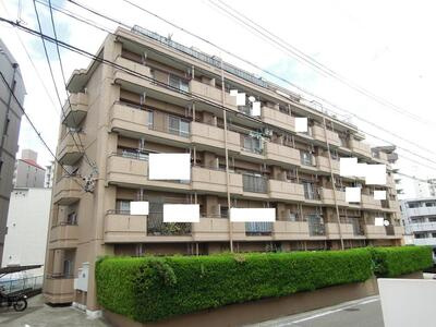 【外観】 | ユニーブル第6植田【仲介手数料無料】植田小学校　植田中学校 | リノベーション済み
保証付きマンションです