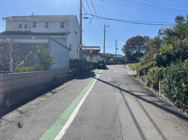 熊谷市箕輪　中古住宅  の前面道路含む現地写真|現地前面道路（２０２３年１０月２４日）撮影