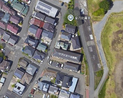 【地図】 | リヴィエール旭町 | 航空写真