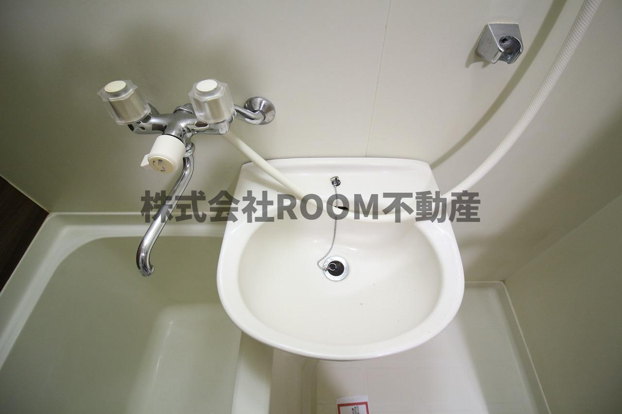 コンフォートアミの洗面所|広い洗面スペース