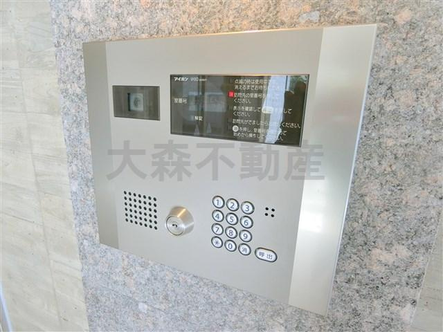 パティーナ大森@仲介手数料最大無料のその他共用部分|TVモニター付オートロック