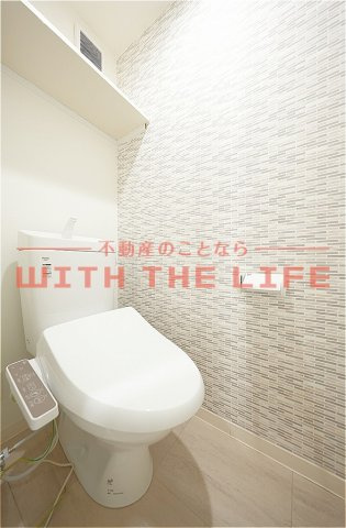 ADC小郡ラシュレ【キャンペーン対象物件】のトイレ|シンプルで使いやすいトイレです