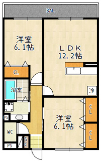 【間取り】 | フリーデSTA