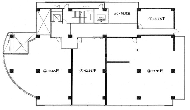 町田市南成瀬１丁目の店舗事務所の間取り