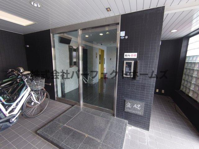 ヴィラ岡山手のセキュリティ|オートロック付きです