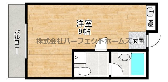 ヴィラ岡山手の間取り