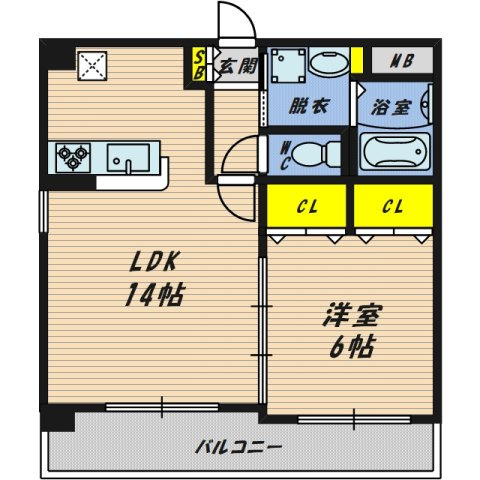 【間取り】 | レジディア城北公園通