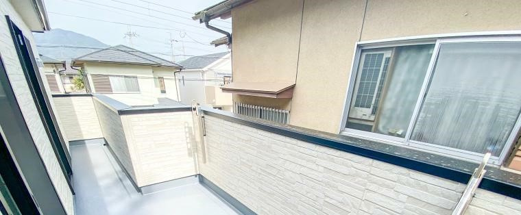 四條畷市雁屋北町　新築一戸建ての展望|バルコニー
