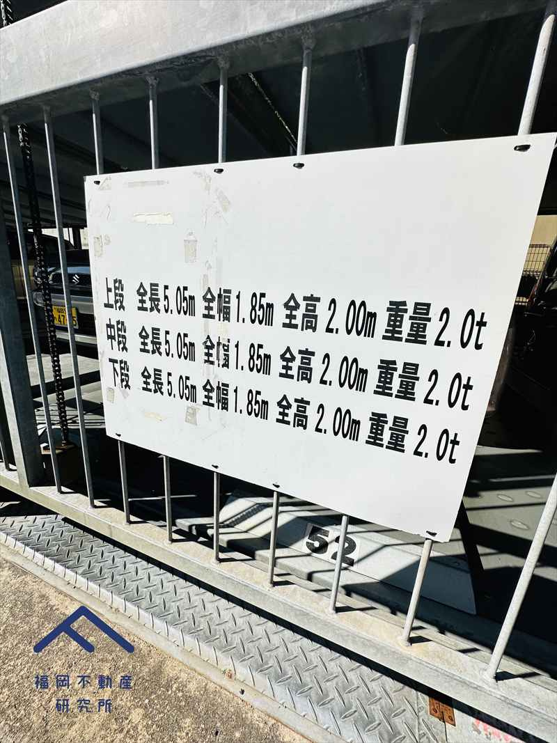 アクロス太宰府パークレジェンドの駐車場