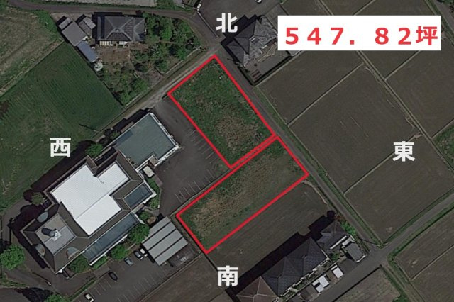 【土地図】 | 売土地：志比田町 | 境界はイメージとなっております。