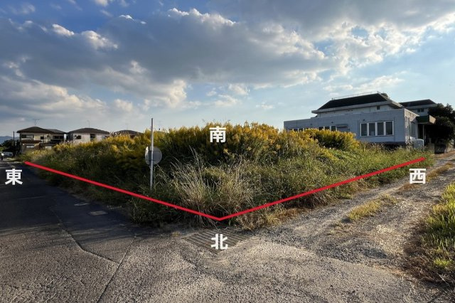 【外観】 | 売土地：志比田町 | 境界はイメージとなっております。