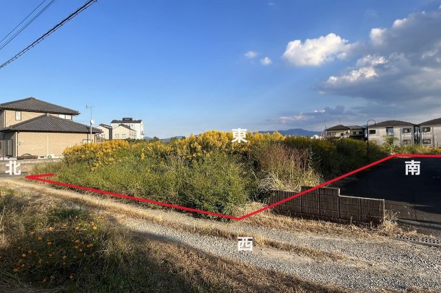 【外観】 | 売土地：志比田町 | 境界はイメージとなっております。