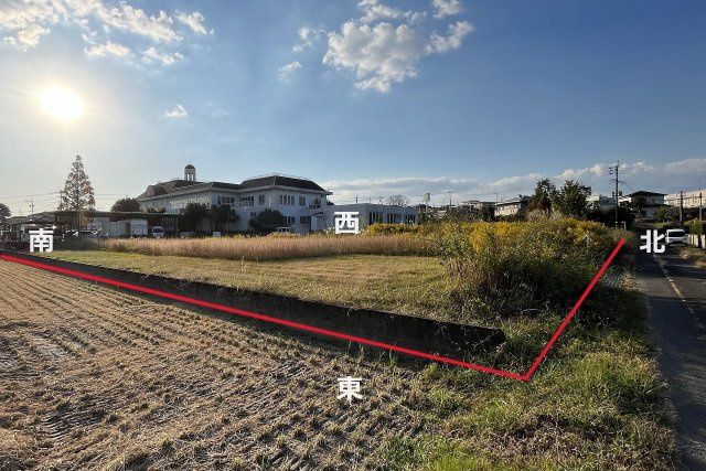 【外観】 | 売土地：志比田町 | 境界はイメージとなっております。