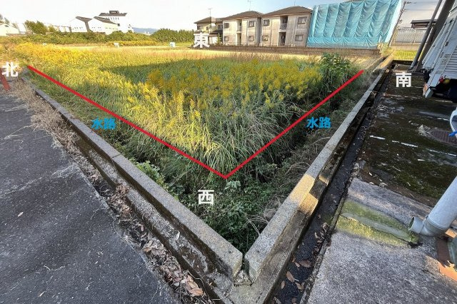 【外観】 | 売土地：志比田町 | 境界はイメージとなっております。