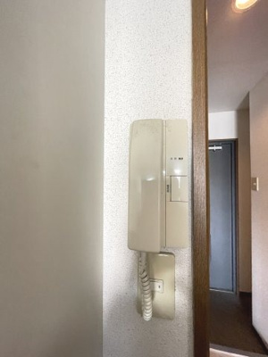 【セキュリティ】 | エリアント豊川 | 受話器付きインターホンです