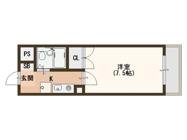 【間取り】 | 辰巳ハイツ