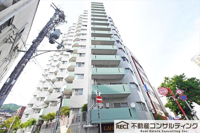 中山手セントポリアの外観|南西向きの明るい住居