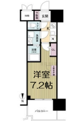 【間取り】 | セレニテ本町東リアン