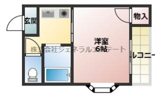 ラウレア門真の間取り