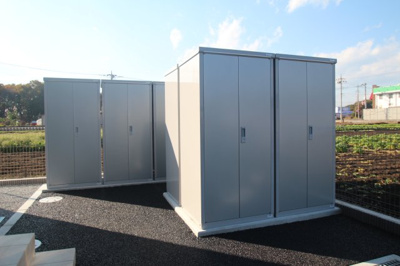 【収納】 | SOLANA | 専用の外物置付き